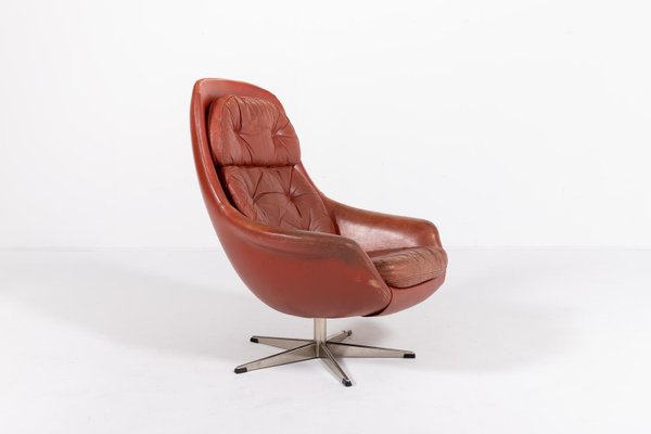 Vintage Danish Swivel Lounge Chair by Henry W. Klein-KMC-2022239