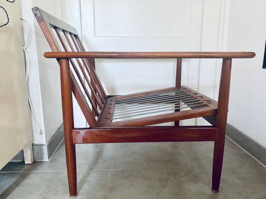 Vintage Danish Teak Armchair, 1960s-PYR-1357918