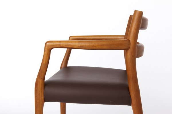 Vintage Danish Teak Armchair #67 by Niels Møller, 1970s-DOM-1773447