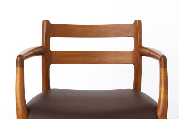 Vintage Danish Teak Armchair #67 by Niels Møller, 1970s-DOM-1773447