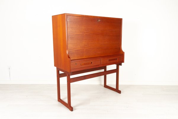 Vintage Danish Teak Bar Cabinet, 1960s-WIX-962002