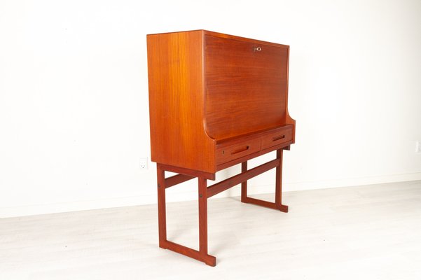 Vintage Danish Teak Bar Cabinet, 1960s-WIX-962002