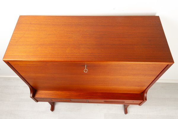 Vintage Danish Teak Bar Cabinet, 1960s-WIX-962002