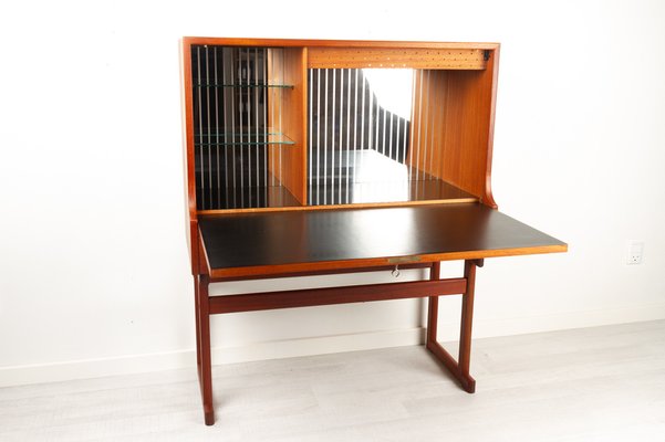 Vintage Danish Teak Bar Cabinet, 1960s-WIX-962002