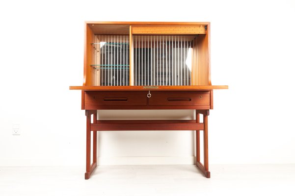 Vintage Danish Teak Bar Cabinet, 1960s-WIX-962002