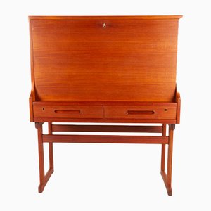 Vintage Danish Teak Bar Cabinet, 1960s-WIX-962002