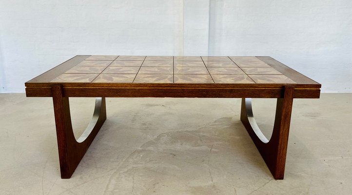 Vintage Danish Teak & Ceramic Coffee Table, 1965-UAY-2031615