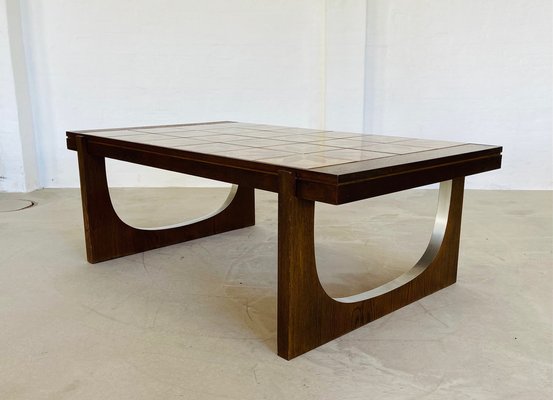 Vintage Danish Teak & Ceramic Coffee Table, 1965-UAY-2031615