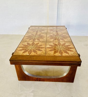 Vintage Danish Teak & Ceramic Coffee Table, 1965-UAY-2031615