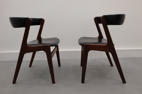 Vintage Danish Teak Chairs, Set of 2-JWH-1153848