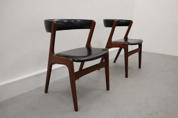 Vintage Danish Teak Chairs, Set of 2-JWH-1153848