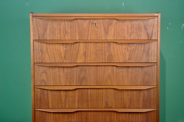 Vintage Danish Teak Chest of Drawers, 1960s-ROJ-2036140