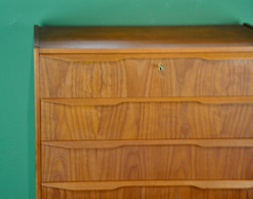 Vintage Danish Teak Chest of Drawers, 1960s-ROJ-2036140