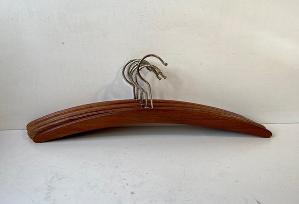 Vintage Danish Teak Coat Hangers, 1960s, Set of 6-LCR-1447251