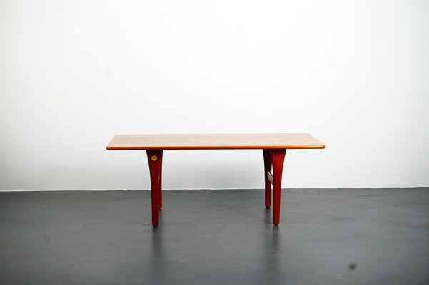 Vintage Danish Teak Coffee Table, 1960s-CIP-968155