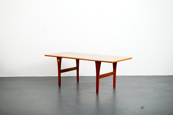 Vintage Danish Teak Coffee Table, 1960s-CIP-968155