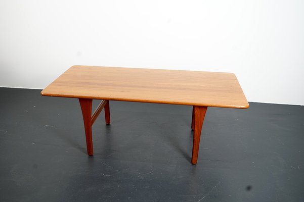 Vintage Danish Teak Coffee Table, 1960s-CIP-968155