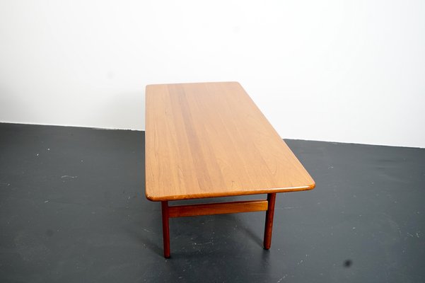 Vintage Danish Teak Coffee Table, 1960s-CIP-968155