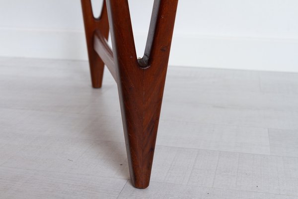 Vintage Danish Teak Coffee Table by E.W. Bach, 1960s-WIX-1109332