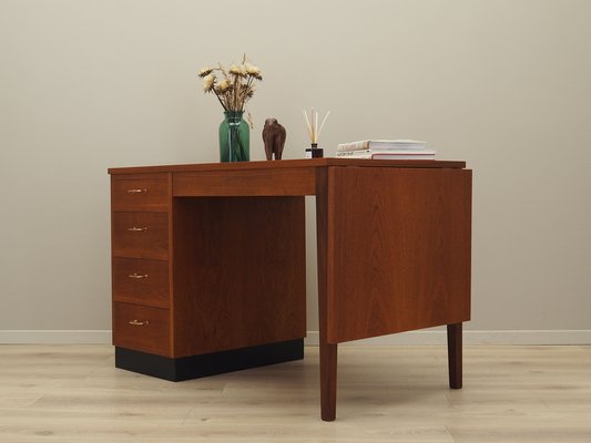 Vintage Danish Teak Desk, 1970s-VND-1790367