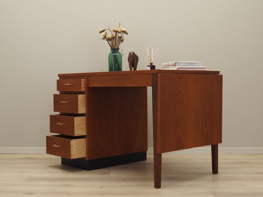 Vintage Danish Teak Desk, 1970s-VND-1790367