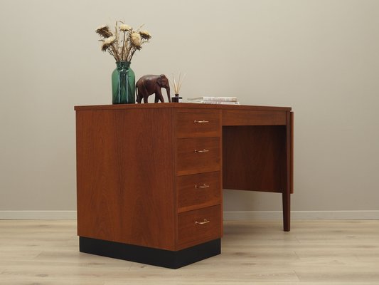 Vintage Danish Teak Desk, 1970s-VND-1790367