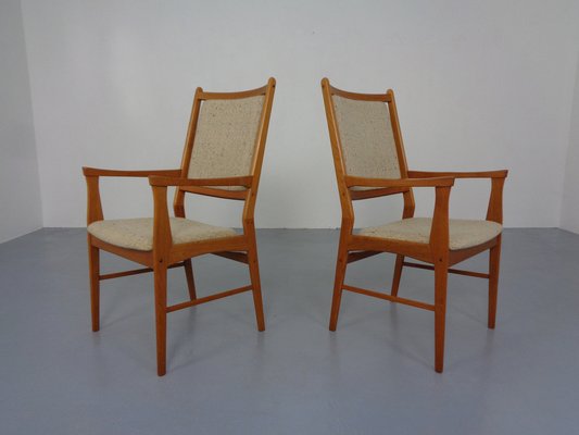 Vintage Danish Teak Dining Armchairs, 1960s, Set of 2-RDW-1303991