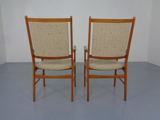 Vintage Danish Teak Dining Armchairs, 1960s, Set of 2-RDW-1303991