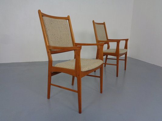 Vintage Danish Teak Dining Armchairs, 1960s, Set of 2-RDW-1303991