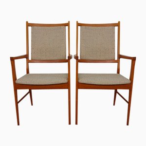 Vintage Danish Teak Dining Armchairs, 1960s, Set of 2-RDW-1303991