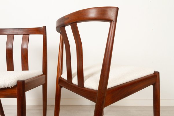 Vintage Danish Teak Dining Chairs 1960s, Set of 2-WIX-1047312