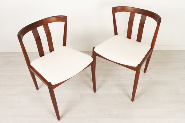 Vintage Danish Teak Dining Chairs 1960s, Set of 2-WIX-1047312