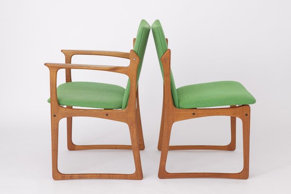 Vintage Danish Teak Dining Chairs from Vamdrup, 1960s, Set of 6-DOM-1453020