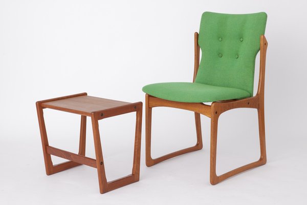 Vintage Danish Teak Dining Chairs from Vamdrup, 1960s, Set of 6-DOM-1453020