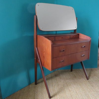 Vintage Danish Teak Dressing Table, 1960s-AC-588316