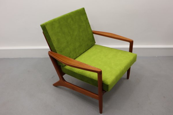 Vintage Danish Teak Lounge Chair, 1970s-JWH-1138907