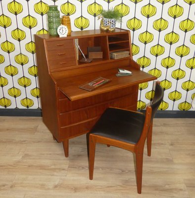 Vintage Danish Teak Secretary by Chr. Møller, 1960s-AFE-1789000