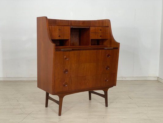 Vintage Danish Teak Secretary Cabinet-LIL-2019620