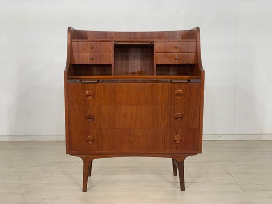 Vintage Danish Teak Secretary Cabinet-LIL-2019620