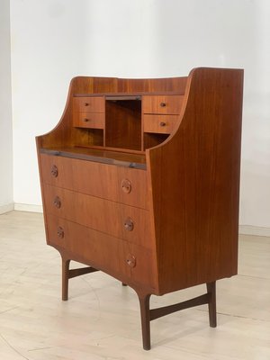 Vintage Danish Teak Secretary Cabinet-LIL-2019620