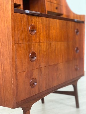 Vintage Danish Teak Secretary Cabinet-LIL-2019620