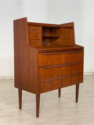 Vintage Danish Teak Secretary Office Cabinet-LIL-2019621