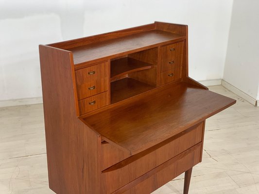 Vintage Danish Teak Secretary Office Cabinet-LIL-2019621