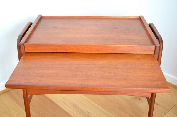 Vintage Danish Teak Serving Trolley, 1960s-OV-1793524