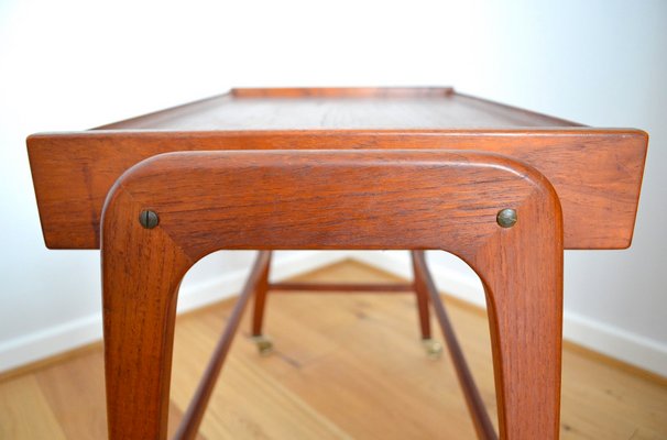 Vintage Danish Teak Serving Trolley, 1960s-OV-1793524