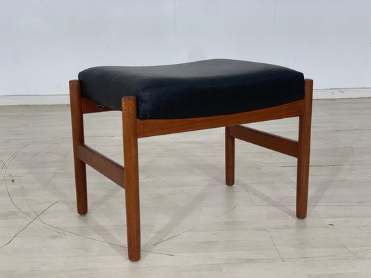 Vintage Danish Teak Stool-LIL-2019612