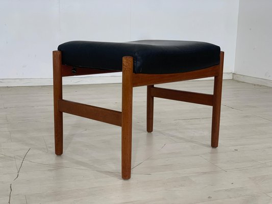 Vintage Danish Teak Stool-LIL-2019612