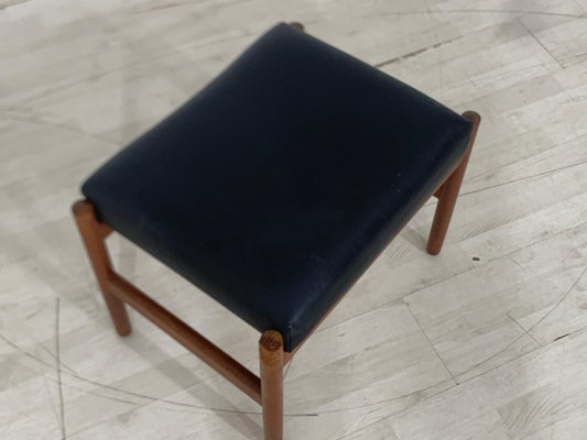 Vintage Danish Teak Stool-LIL-2019612