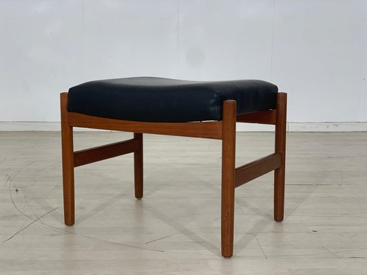 Vintage Danish Teak Stool-LIL-2019612