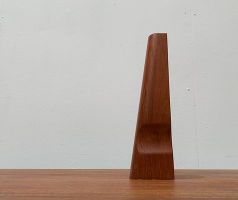 Vintage Danish Teak Vase-UAH-984546